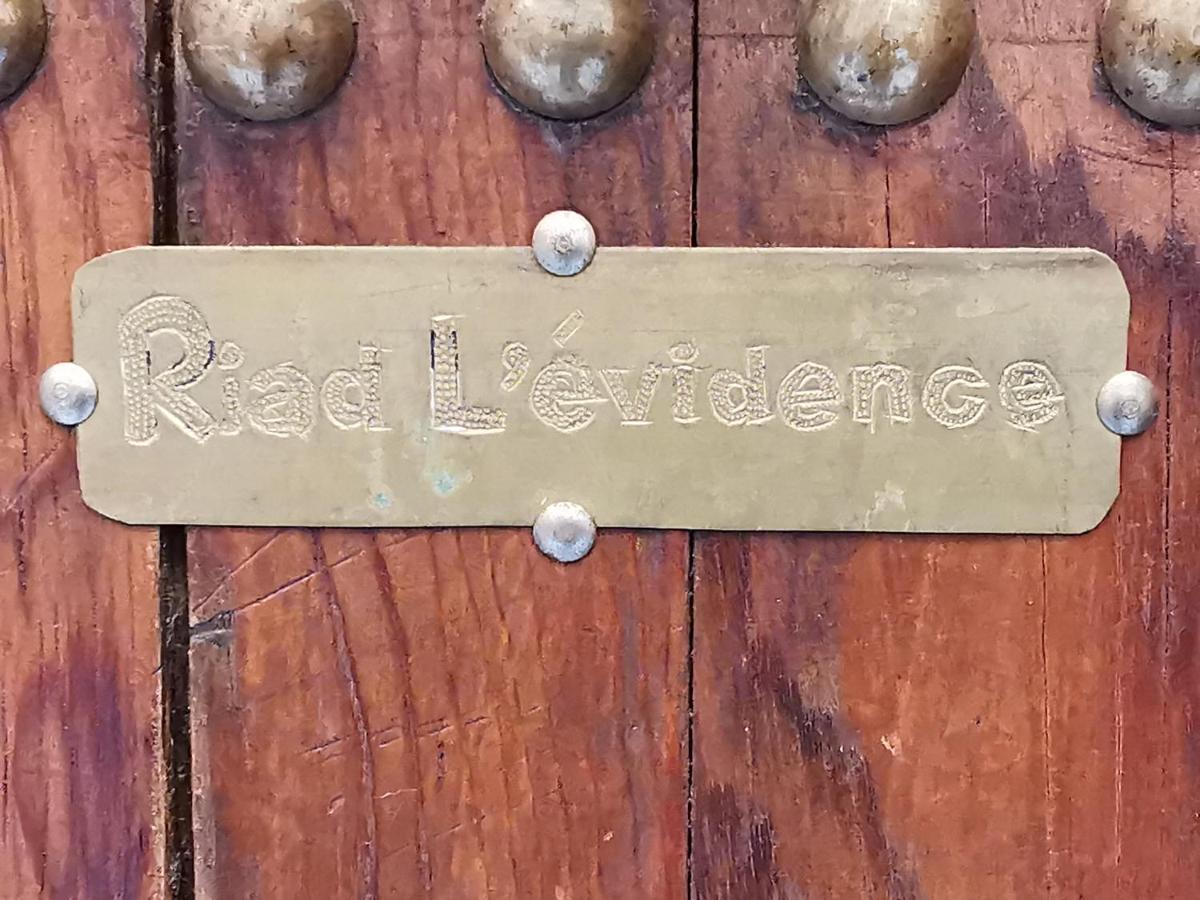 Riad L'Evidence Marakéš Exteriér fotografie